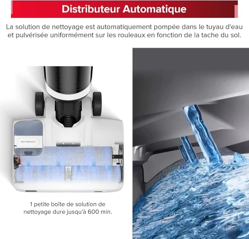 roborock Dyad Pro Aspirateur Laveur sans Fil 17000pa Séchage et Nettoyage Automatique Nettoyeur