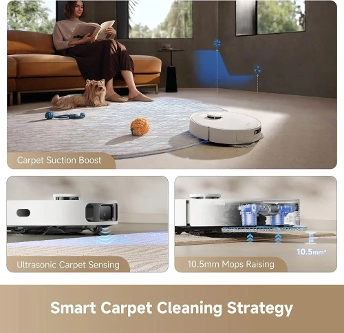 Robot Aspirateur Laveur DREAME D20 Ultra 13000 Pascal