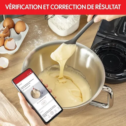 Moulinex Robot pâtissier Bol inox 5.5 L 8 programmes 1200W