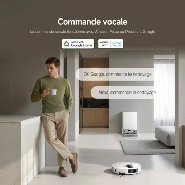 Aspirateur XIAOMI Robot Laveur  5 Pro 20000 Pa