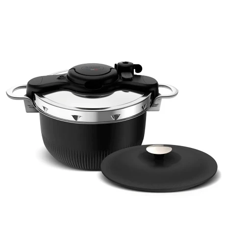 Seb Clipso Tempo 3-in-1 Cocotte-minute- 6L Faitout, Cocotte a four P4810700
