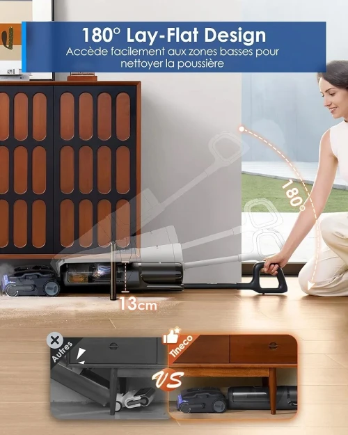Aspirateur laveur Tineco Floor One S7 Stretch steam plus