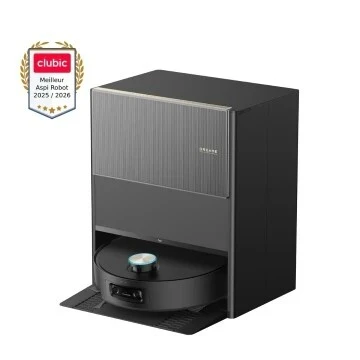 DREAME Aspirateur robot Aqua 10 Ultra Track Complete Noir