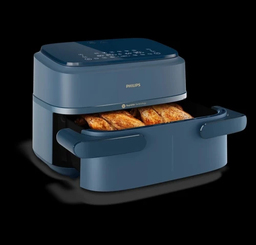 Airfryer Philips Série 1000  double panier bleu 7.1L