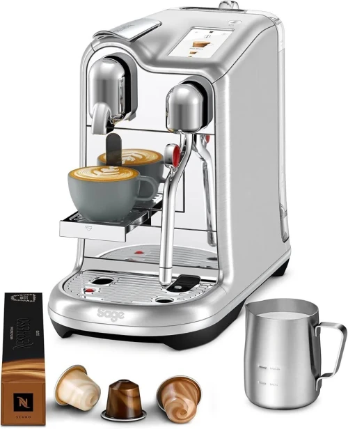 Nespresso Creatista Pro Machine à café, SNE900BSS par acier inoxydable
