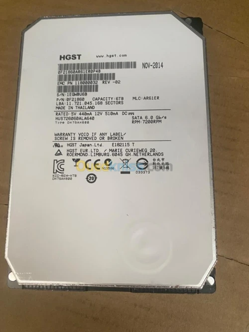 DISQUE DUR HITACHI 6TB USED GROS