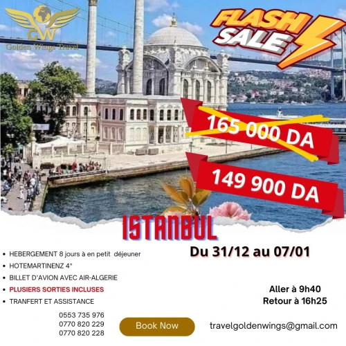 BIG PROMO ISTANBUL FIN D'ANNEE