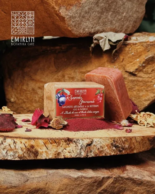 Savonette Naturelle Rhapsodie Gourmande à la betterave 