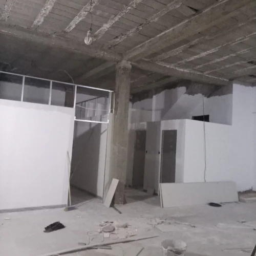 Habillage placoplâtre Mur et plafond avec isolation thermique et phonique