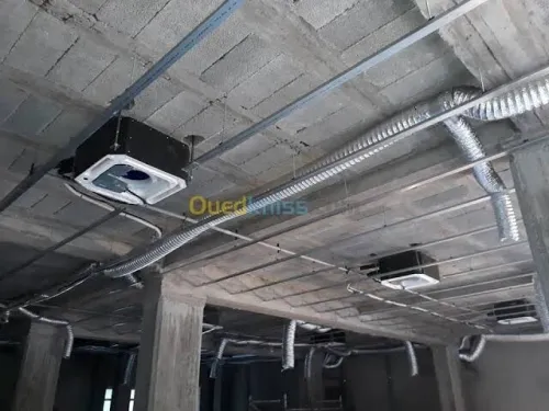 Installation climatisation central et réalisation des chambres froides