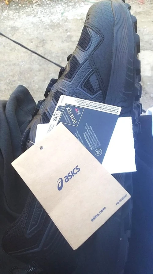 Chaussures de course pour hommes Asics Gel Sonoma 7 GTX Noir