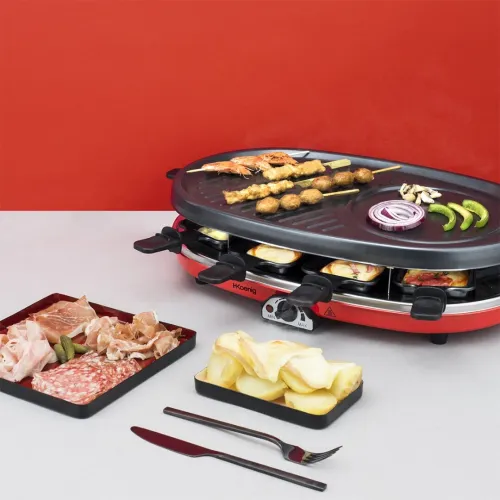 Raclette Crêpière grill 4 en 1 Koenig