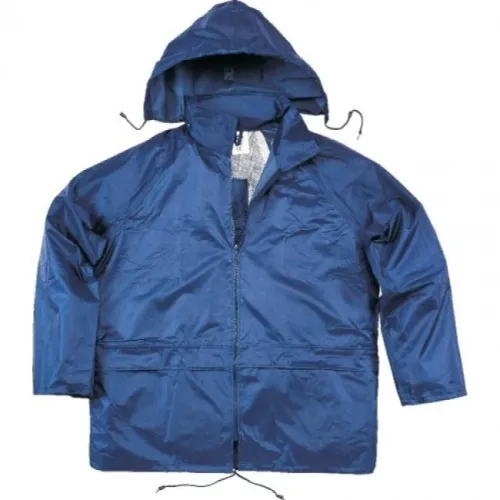Ensemble de pluie bleu marine 400 polyester enduit pvc