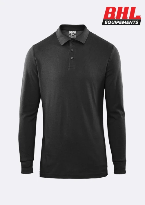Polo manche longue Benn