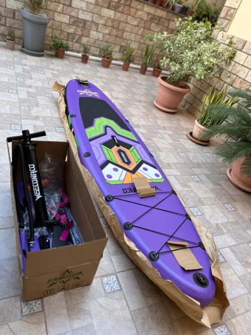 Paddle Board Gonflable  3m20  82cm  15cm 170Kg avec accesoirs jdid neuf
