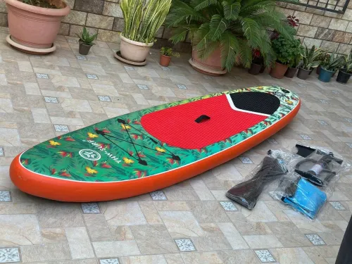 Paddle Board Gonflable 3,20 m * 80 cm * 15 cm   Capacité de charge : 180 kg