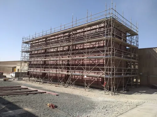 location et montage d'échafaudage travaux des sablages et calorifugeages 