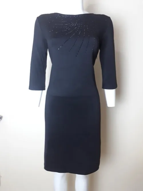 Robe classique NOIR