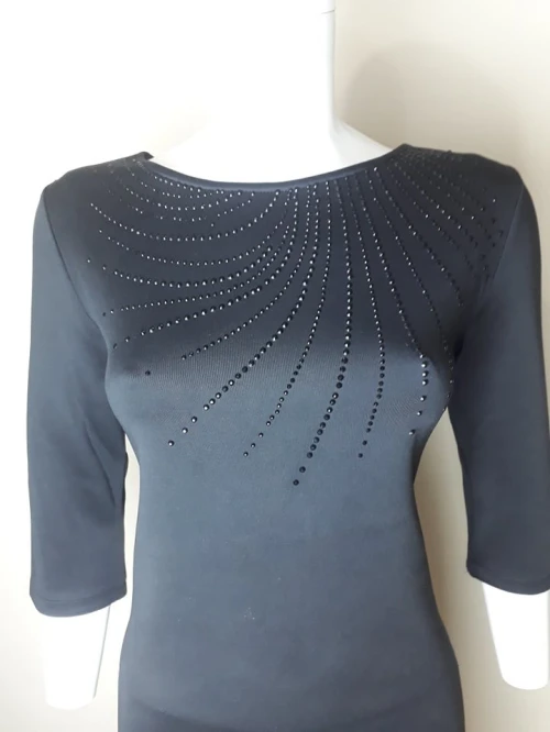 Robe classique NOIR