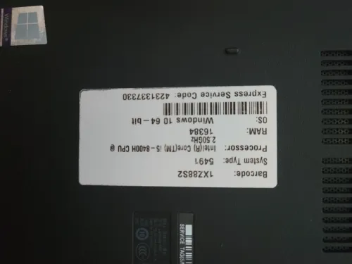 DELL LATITUDE 5491 i5 8400H