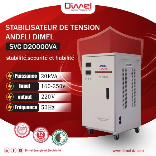 STABILISATEUR DE TENSION SVC ANDELI DIMEL 220V