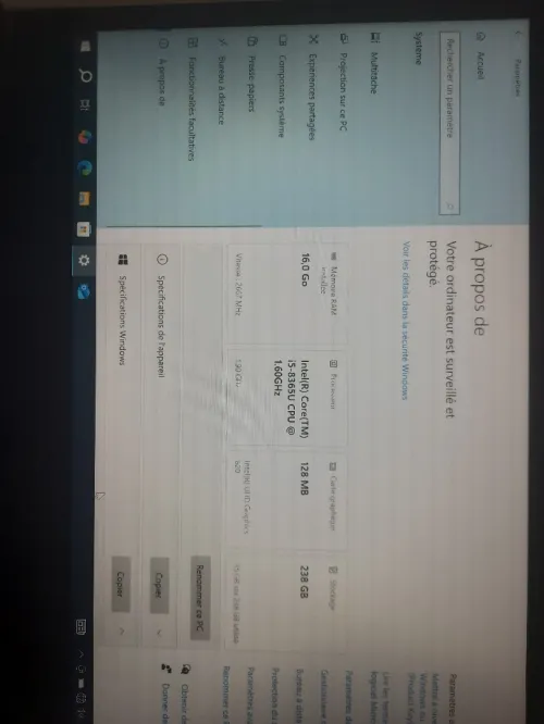 Laptop Thinkpad T490s 16/256