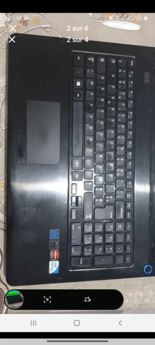 Pc portable Samsung 350e 4go ddr3 et 500go hdd
