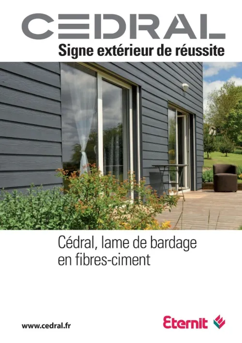 Bardage maison/magasin Ethernite Belgique 