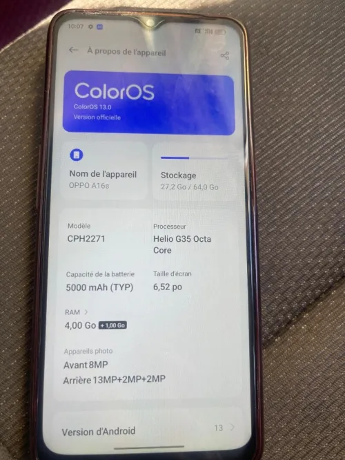 Oppo A16s