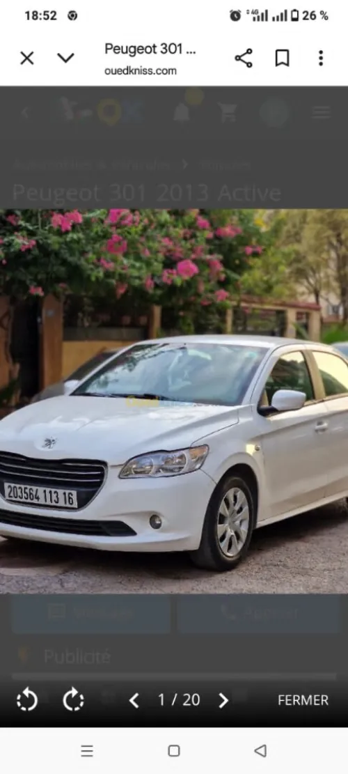 Peugeot 301 2013 Active