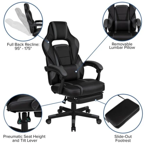 FAUTEUIL ERGONOMIQUE AVEC REPOSE TETE 3