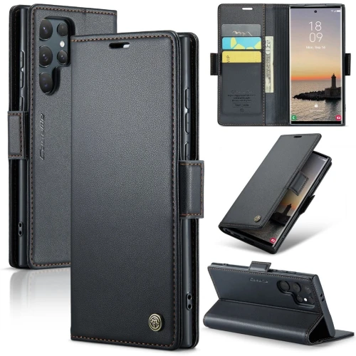 Pochette portefeuille Samsung Galaxy S25 Ultra Porte carte Etui Wallet Cover Pour Galaxy S25 Ultra