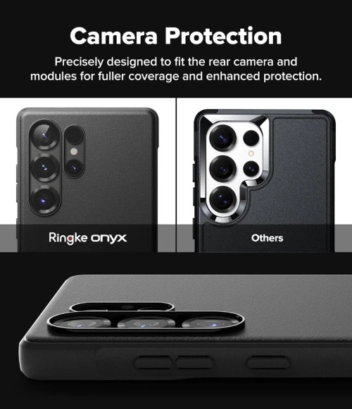 Pochette Antichoc Samsung Galaxy S25 Ultra [Onyx] Antidérapant Robuste Flexible