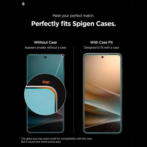 Incassable Samsung Galaxy S26 Ultra Verre Trempé Glass S26 Ultra Installation Facile Spigen Glas Tr Ez Fit Pro HD Tempered Glass 2-pack for Samsung Galaxy S26 Ultra - 2Pcs