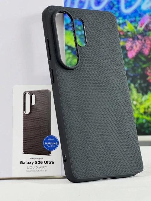 Antichoc Samsung Galaxy S26 Ultra Coque Fine Légère Souple Case Spigen Liquid Air S26 Ultra Pochette Original Made in Korea