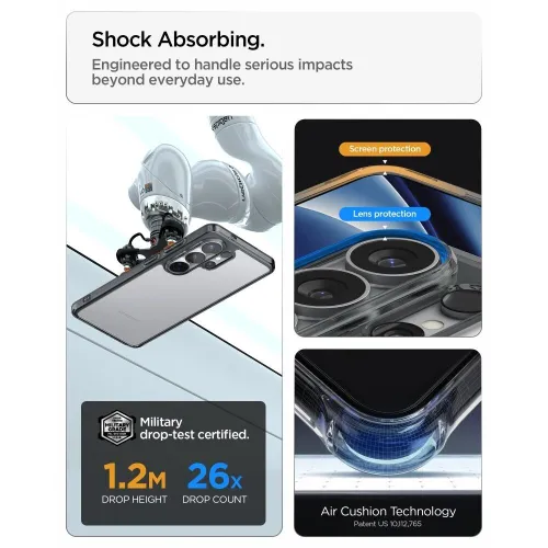 Antichoc Samsung S26 Ultra Spigen Ultra Hybrid Semi-Transparent Coque S26 Ultra Case Original