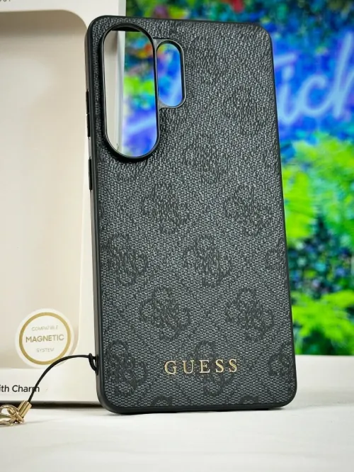 Antichoc GUESS Original Samsung Galaxy S26 Ultra Coque Luxe Magsafe Pochette S26 Ultra