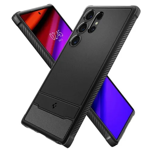 Antichoc Samsung Galaxy S24 Ultra Coque Spigen Rugged Armor Original Korea Pochette S24 Ultra