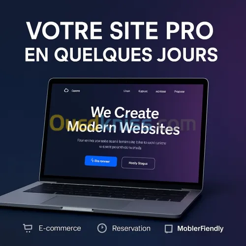 Développement Web | Sites Vitrine, E-commerce, Réservation