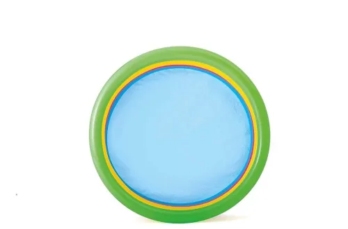 Piscine Bestway pataugeoire gonflable ronde Arc en Ciel 4 boudins 157 x 46 cm