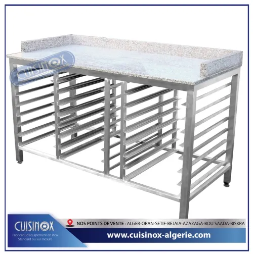 Table de travail, table réfrigérée 