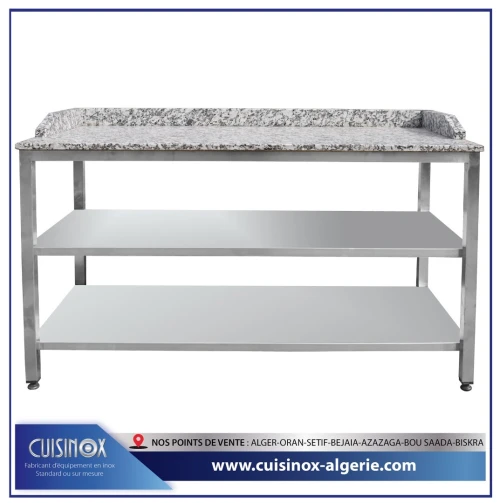 Table de travail, table réfrigérée 