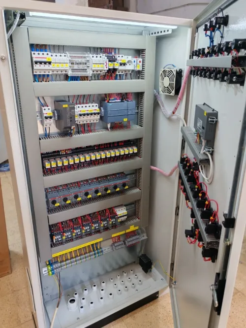 Armoire de commande automatique Système SBR, automatisme, Traitement Eaux, Armoire automatisme