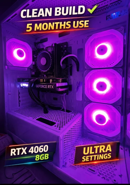 RTX 4060 Gaming PC  Ultra Performance | 5 Months Like