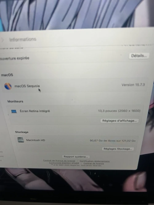 Mac book pro 2019 i5