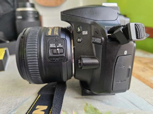 appareille photo Nikon D3400 Objectif Nikon 50mm 1.8G