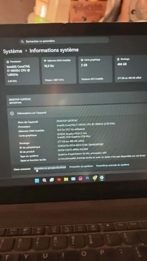Lenovo thinkpad p15s