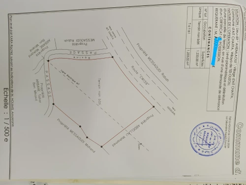 Vente Terrain Tizi Ouzou Ait chaffaa