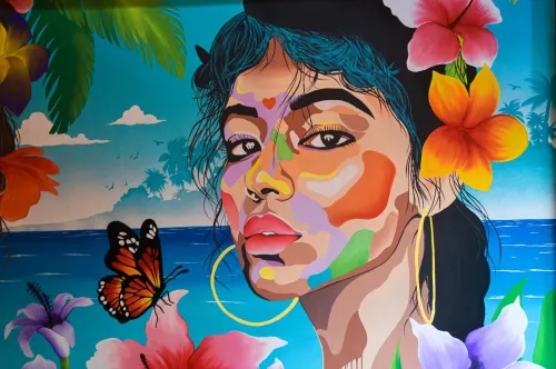 Adel Art - Dessin mural - Fresque murale - Dessin sur mur 