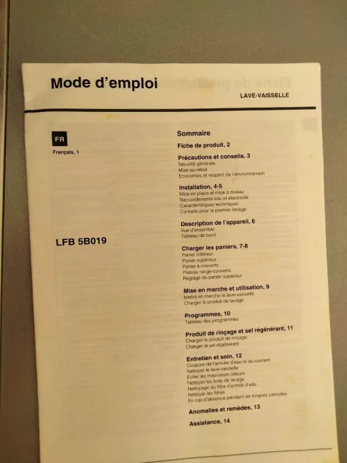 LAVE VAISSELLE HOTPOINT